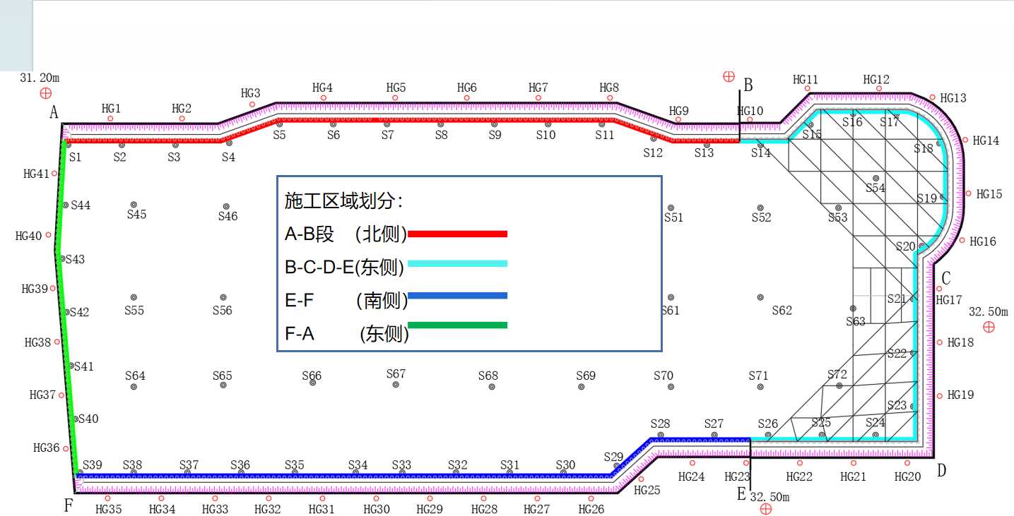 唐山唐海县基坑支护设计